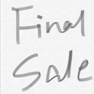 Final sale price! Leaving in a week!